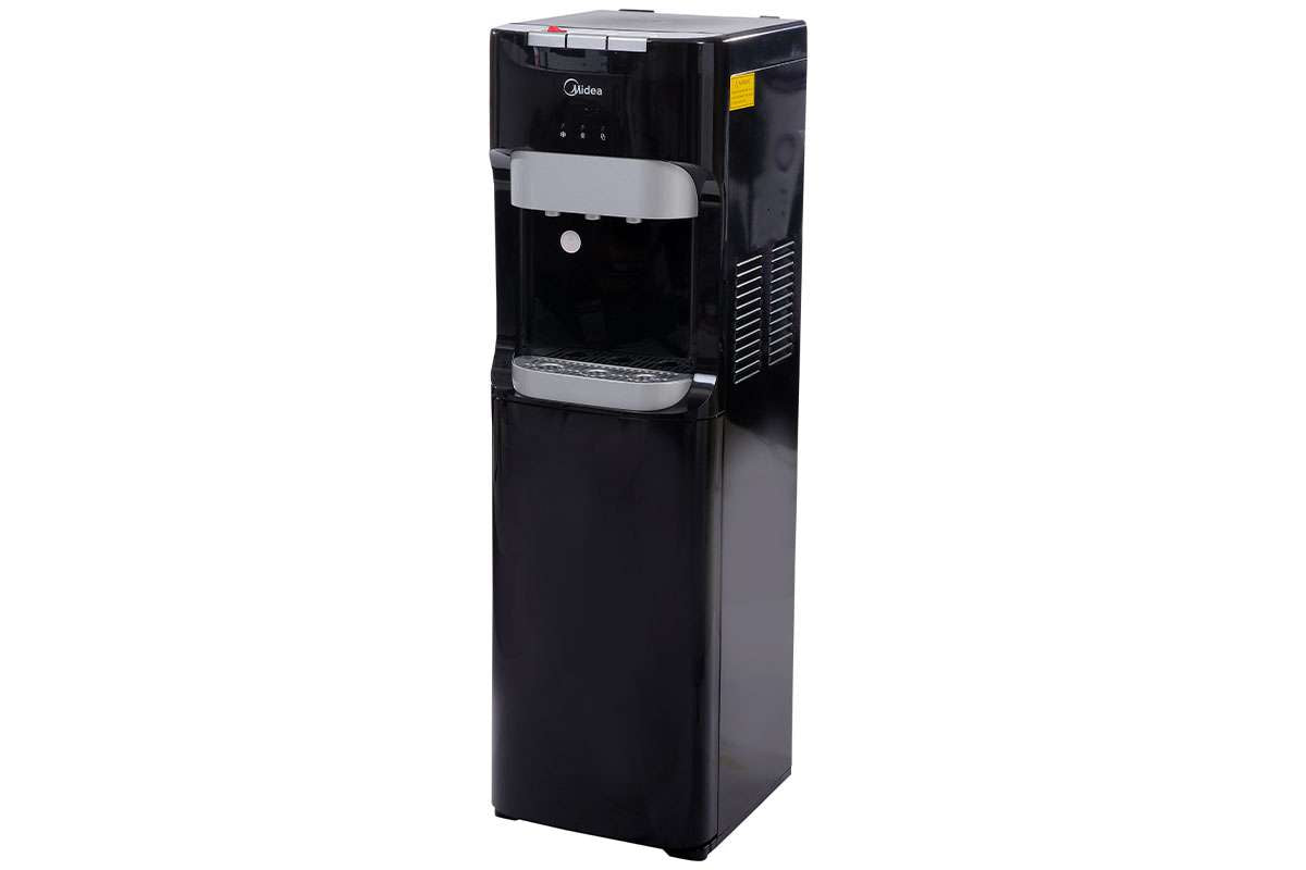 Midea Water Dispenser Hot/Cold 3 Taps Bottom Load Silver